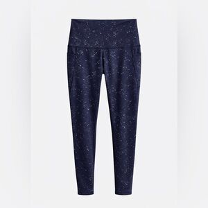 Champion Navy Speckled Leggings - M